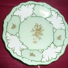 Weimarer Porzellan-Zierschale-Mintgrün-wunderschön-Jutta-24cm Durchmesser-top