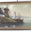 Ölbild, Gemälde auf Leinwand von Hand gemalt Signiert