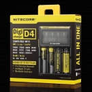 Nitecore D4 Charger Ladegerät Li-Ion 18650 26650 16340 CR123A Akku + 12V KFZ