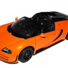 Bugatti Veyron 16.4 Grand Sport Vitesse Orange Schwarz 1/18 Rastar Modell Auto