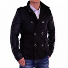 Redbridge by Cipo & Baxx Herren Mantel Parka Winter Strick Jacke R-41485 R-5002