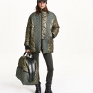 Gesteppte Bomberjacke