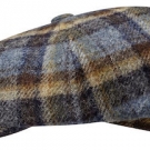 STETSON WOOLRICH © BAKERBOY MÜTZE KAPPE HATTERAS 227 GLENCHECK WOLLE NEU TREND