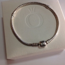 Original Pandora Clip Armband 18 cm Sterlingsilber 925 ALE Super Zustand !!!