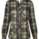 Paola Karobluse mit Kurbelstickerei