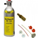 Druckluft Sprühdose Spraydose Druckluftsprühdose inkl. Sprühset und Fülladapter