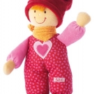 sigikid, Mädchen, Schmusepüppchen Sigidolly, Rot/Rosa, 49283