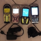 4x Siemens Handy 2x Ladekabel