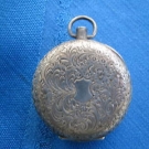 antikes Uhrengehäuse Taschenuhr 925'er Sterling Silber