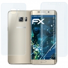 3x FX-Shock-Clear Displayschutzfolie Samsung Galaxy S6 Edge Plus Panzerfolie
