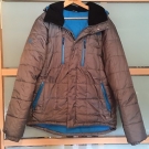 Bergans - Kvitfjell Insulated Down Jacket - Daunenjacke - XL - silbergrau/blau