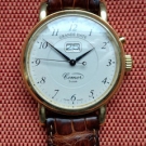 CHRONOGRAPH COMOR SUISSE "GRANDE DATE" 18K-750er GOLD Ltd.Edition 14/299