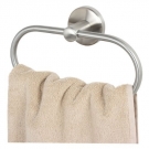 bremermann® Bad-Serie PIAZZA – Handtuchring, Handtuchhalter aus mattem Edelstahl