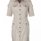 MARC CAIN Kleid beige, Gr.38/M (N3) - Wie Neu