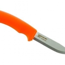 Mora Survival Outdoormesser, Sandvik-Stahl 12C27, Gummigriff, schwarz-orangefarb
