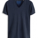 V-Neck Jersey T-Shirt, 100% Baumwolle