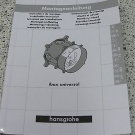 Montageanleitung  ibox universal hansgrohe