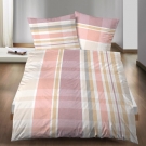 Castell Baumwoll Satin Bettwäsche "KARO GROß"