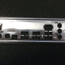 ASRock P45DE Blende - Slotblech - IO Shield #28095