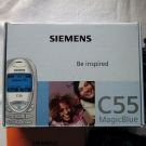 Siemens C 55 Handy ohne Simlock Ladegerät Bedienungsanleitung, C55 mit OVP