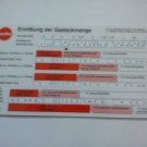 Testo Rechenschieber für Gasleckmenge, neu