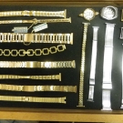 Lot Konvolut Uhrenarmbänder Uhrengehäuse Armbänder für Uhren Uhrmachernachlass