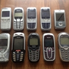 10 HANDYS, SIEMENS, KONVOLUT, TOP, SAMMLUNG