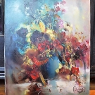 GROSSES ORIGINAL ÖLGEMÄLDE ALWIN BAUR HANDSIGNIERT