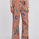 Printed palazzo trousers