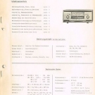 Philips Capella Tonmeister 842 B8D42AS  Schaltplan Manual Original  ca. 1964