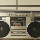 Aiwa Stereo 600 4 Band Stereo Ghettoblaster Boombox