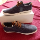 Herren Stoff Sneaker Gr. 41 NEU von Tom Tailor jeansfarbig + braun