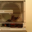 Mitsubishi Plattenspieler X 7 Turntable Vertikal 