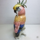 ENS Porzellan Vogel Kakadu ca. 19 cm TOP Zustand