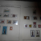 2 Albumseiten DDR Marken aus 1983 gest.