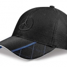 original Mercedes Benz Base Cap Mütze schwarz blau Stickerei Logo 3D Stern NEU