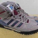 graue, halbhohe Addidasturnschuhe TR 25 Original Größe: US 9