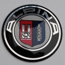 NEW BMW ALPINA Aluminum Badge 45mm Steering Wheel Overlay Emblem Sticker Logo