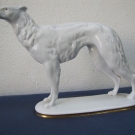 Porzellan Windhund 50 Jahre Scherzer Hund 1 Wahl 30 cm unbeschädigt H .Ischinger