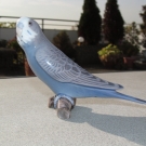 alte feine Porzellanfigur Wellensittich Papagei 2210 Kopenhagen Porzellan Figur