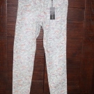 Jeans mit Brillendruck Marccain N 4 neu hellblau bunt