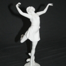 Art Deco Porzellanfigur Rosenthal Frühling 1929 Tänzerin Dorothea Charol (-596)