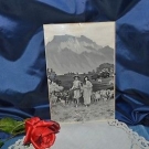 BELLE TAPISSERIE SOIE TISSÉE NEYRET FRÈRES LE BERGER LA BERGÈRE D’APRÈS GEROME 