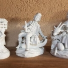 3 Figuren original Dresdner Porzellan, Potschappel