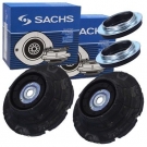 2x SACHS DOMLAGER FEDERBEINLAGER VORNE VW MULTIVAN BUS T5 TRANSPORTER BUS T5