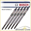 5x ORIGINAL BOSCH GLÜHKERZE DURATERM VW TRANSPORTER MULTIVAN BUS T5 2.5