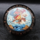 Russland Lackmalerei Dose mit musik