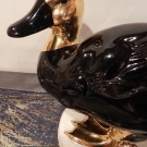 Goebel Porzellan Ente schwarz - 80er Jahre - TM 6