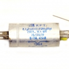 0,1µF + 2x2500pF 250V~16A RFT Nähmaschine (Kondensator,Entstörkondensator)U335