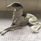 Kunstporzellan Metzler & Ortloff Hund